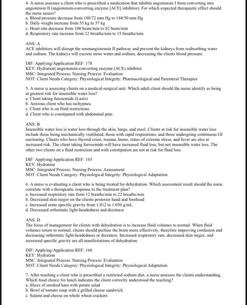 Test Bank Medical-Surgical Nursing: Concepts for Interprofessional Collaborative Care 9th edition by Donna D. Ignatavicius