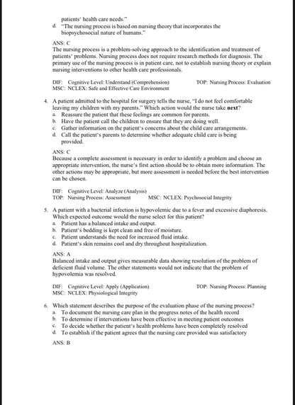 Test bank Lewis's Medical-Surgical Nursing: Assessment and Management of Clinical Problems 12th edition by Hagler