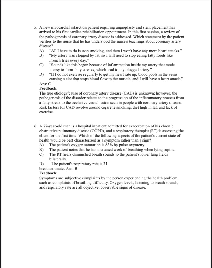 Test bank for Porth's Pathophysiology Concepts of Altered Health 10th Edition by Norris