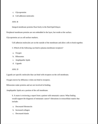 Test Bank for Understanding Pathophysiology, 7th Edition by Sue E. Huether, Kathryn L. McCance, and Kelly J. Brashers
