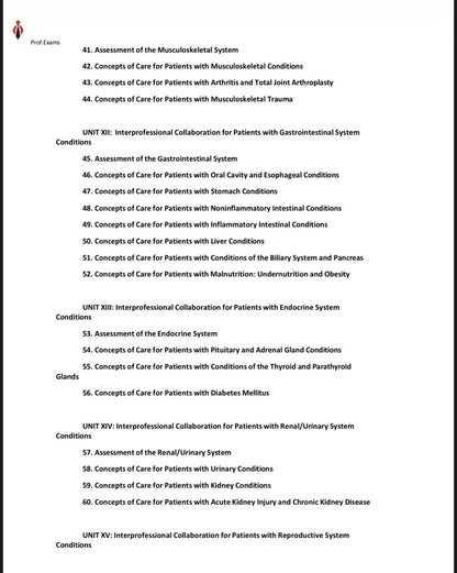 Test bank MEDICAL SURGICAL NURSING:CONCEPTS FOR CLINICAL JUDGEMENT AND COLLABORATIVE CARE 11TH EDITION IGNATAVICIUS